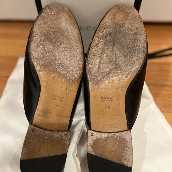 GUCCI black Princetown mules - Picture 3 of 4